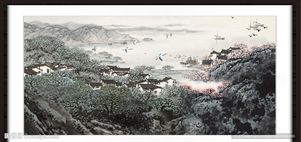 国画山水