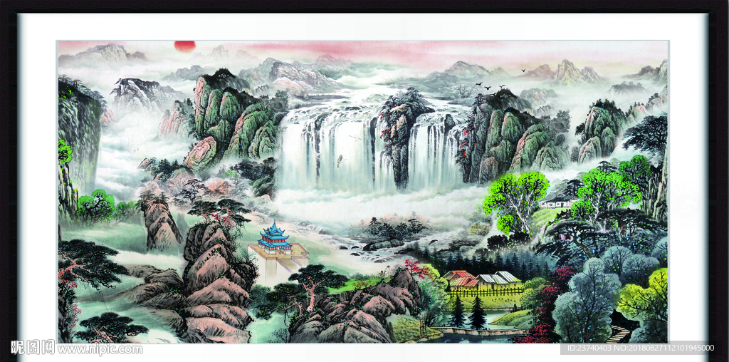 国画山水