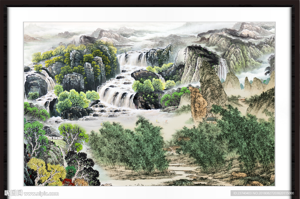 国画山水