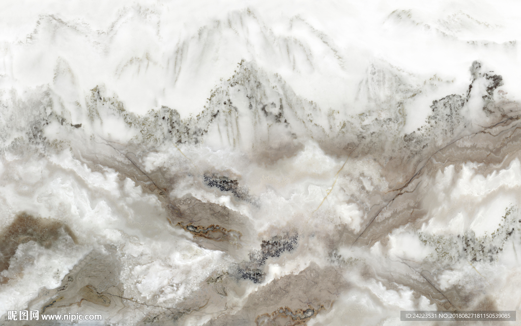 大理石纹石纹山水水墨山峦背景墙