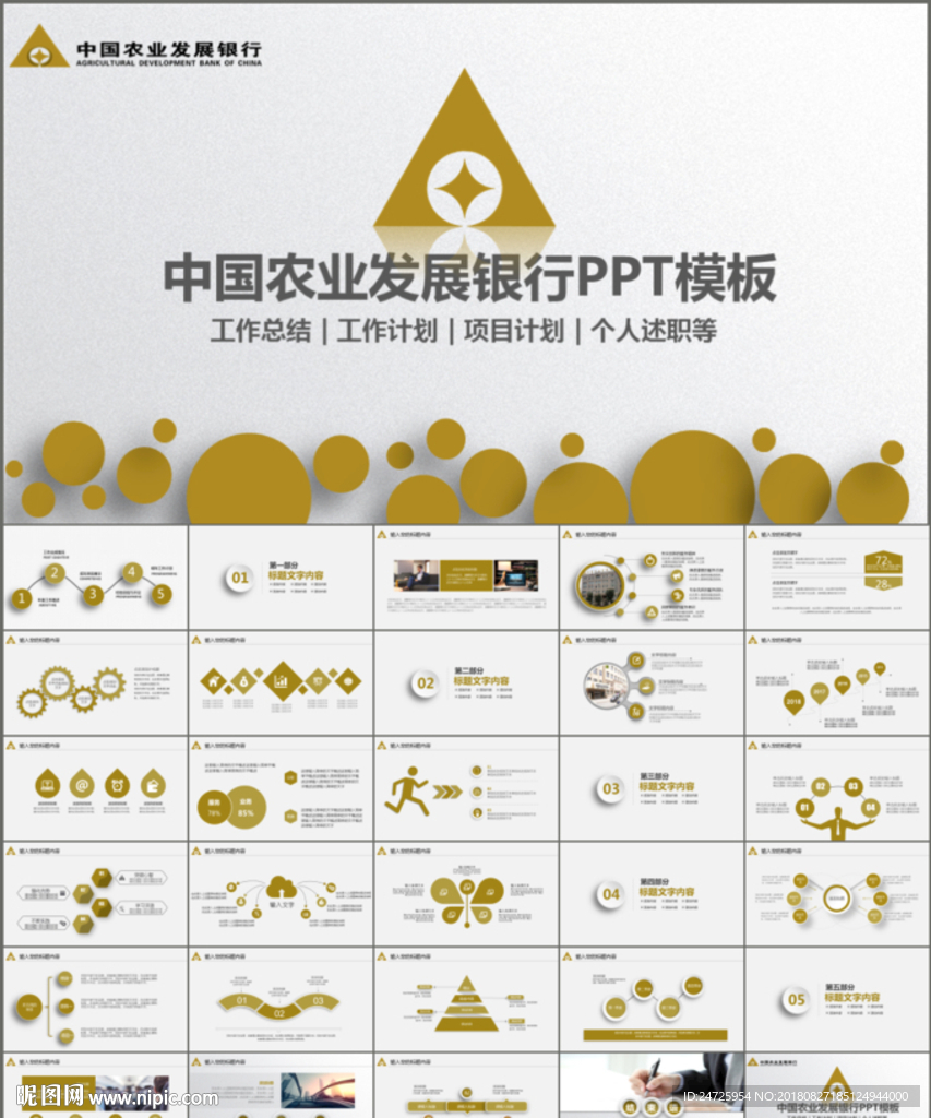 中国农业发展银行工作总结PPT