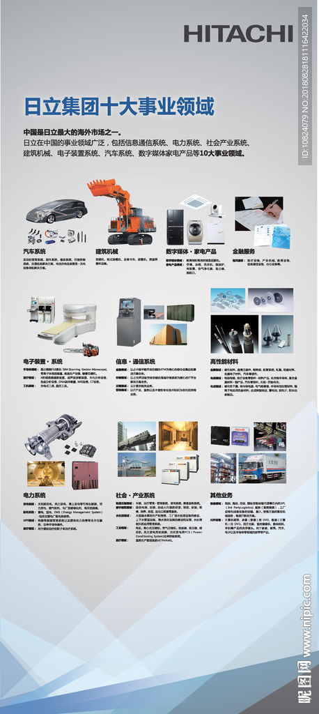 事业领域-展架