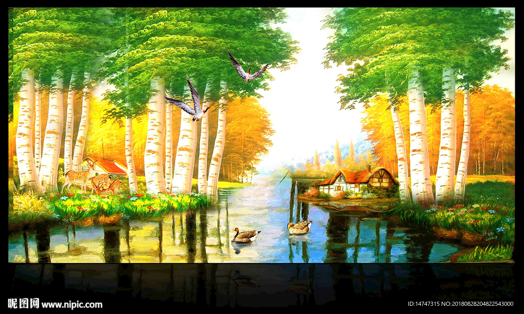 风景油画
