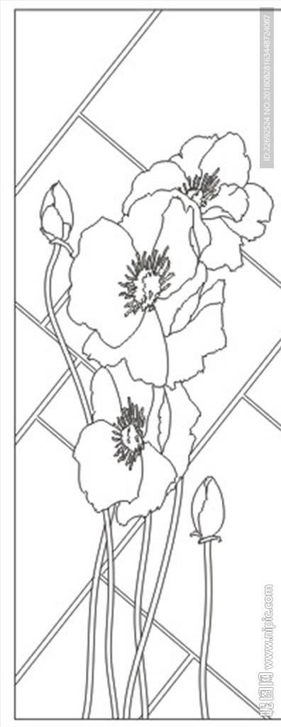 简约花