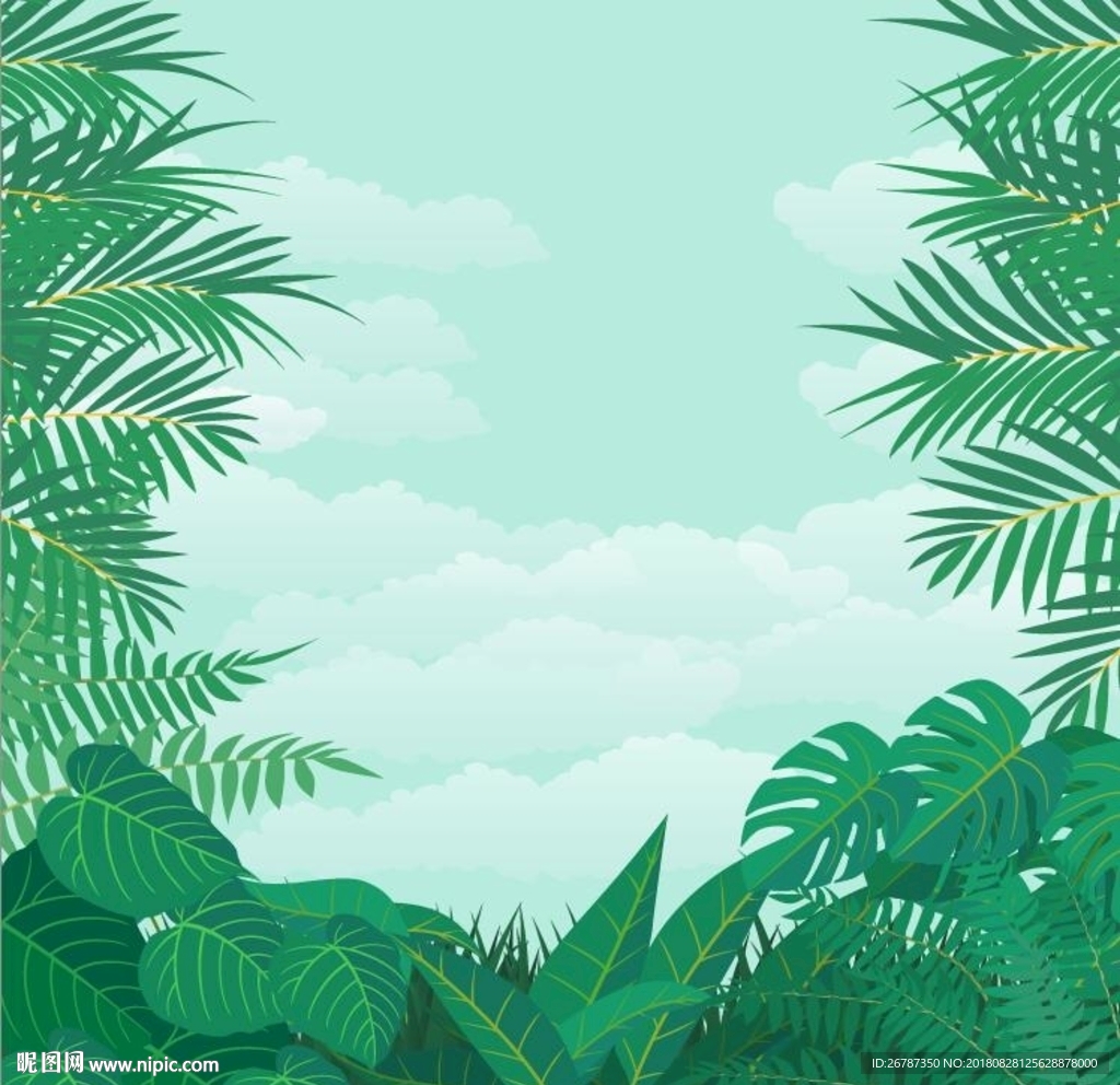 绿植背景