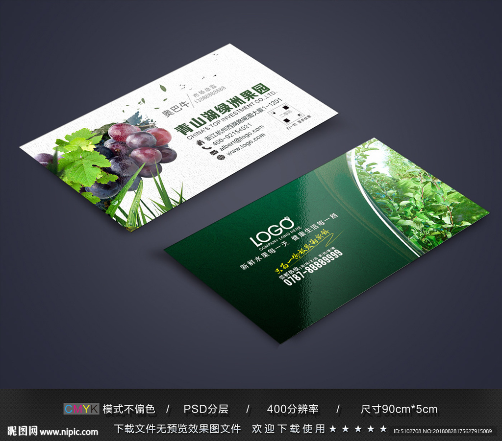 提子名片