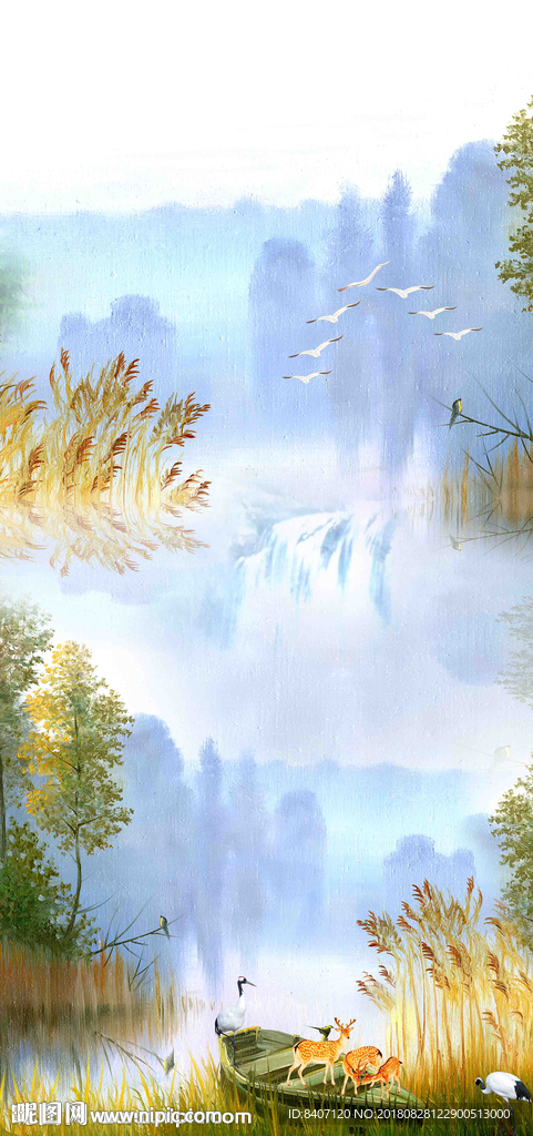 油画风景