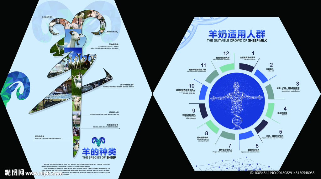 羊奶科技馆羊的种类  羊奶适用