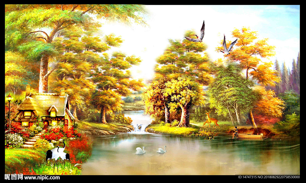风景油画