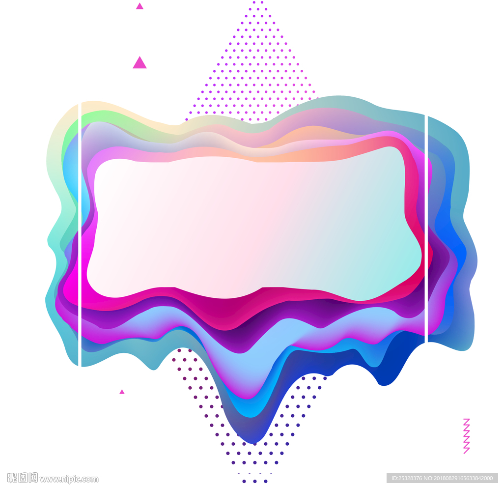 游离漂浮的色彩