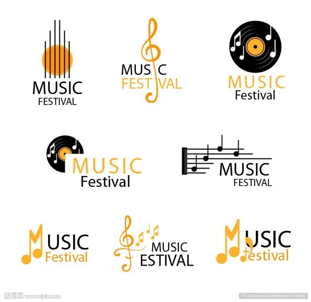 音乐会标识设计