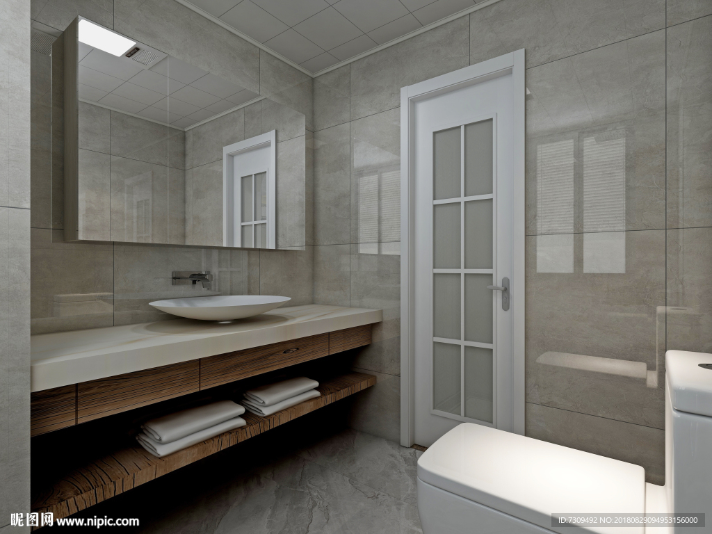 简欧风格卫生间装修效果图