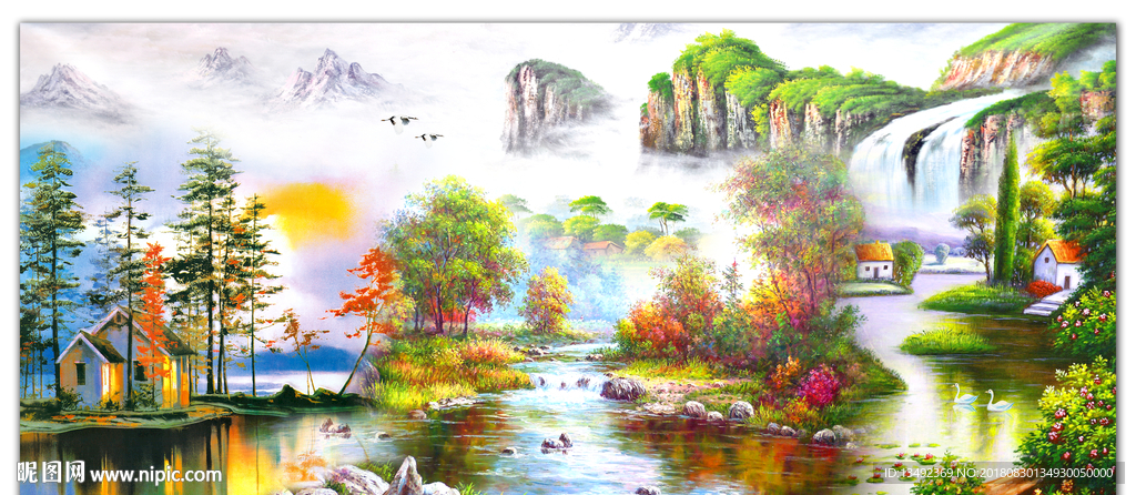 风景油画
