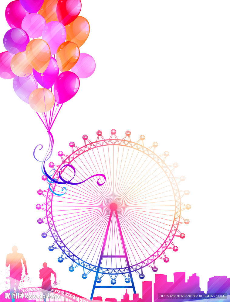 摩天轮气球