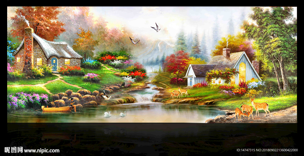 风景油画