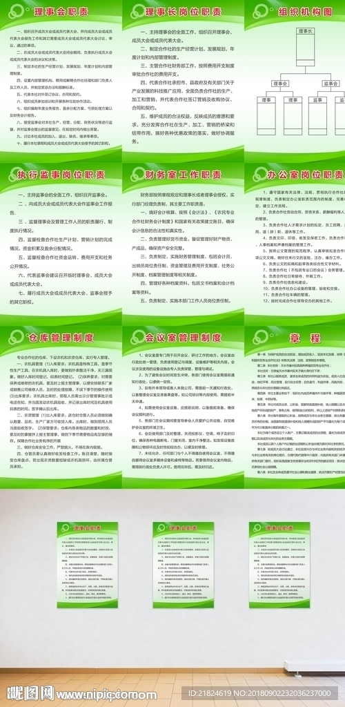 农村合作社制度牌