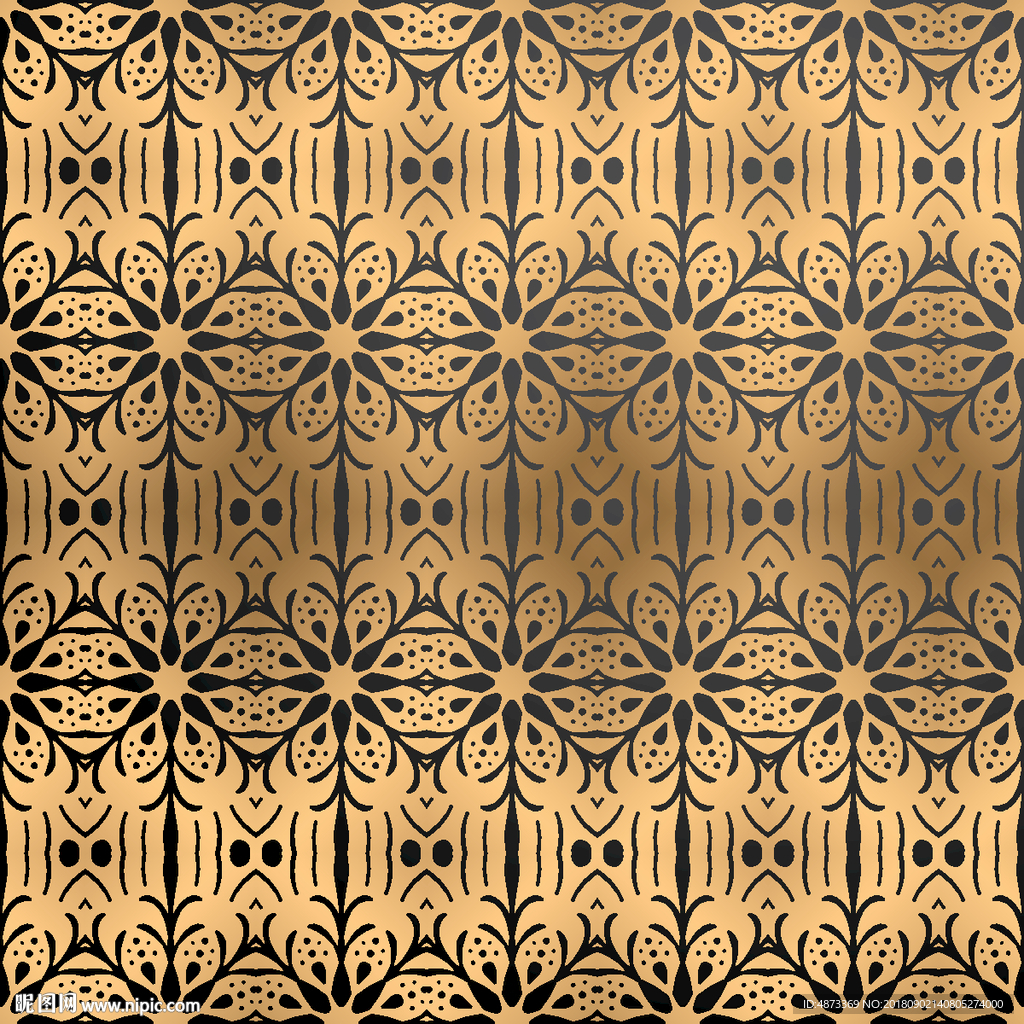 黄金装饰的奢华背景