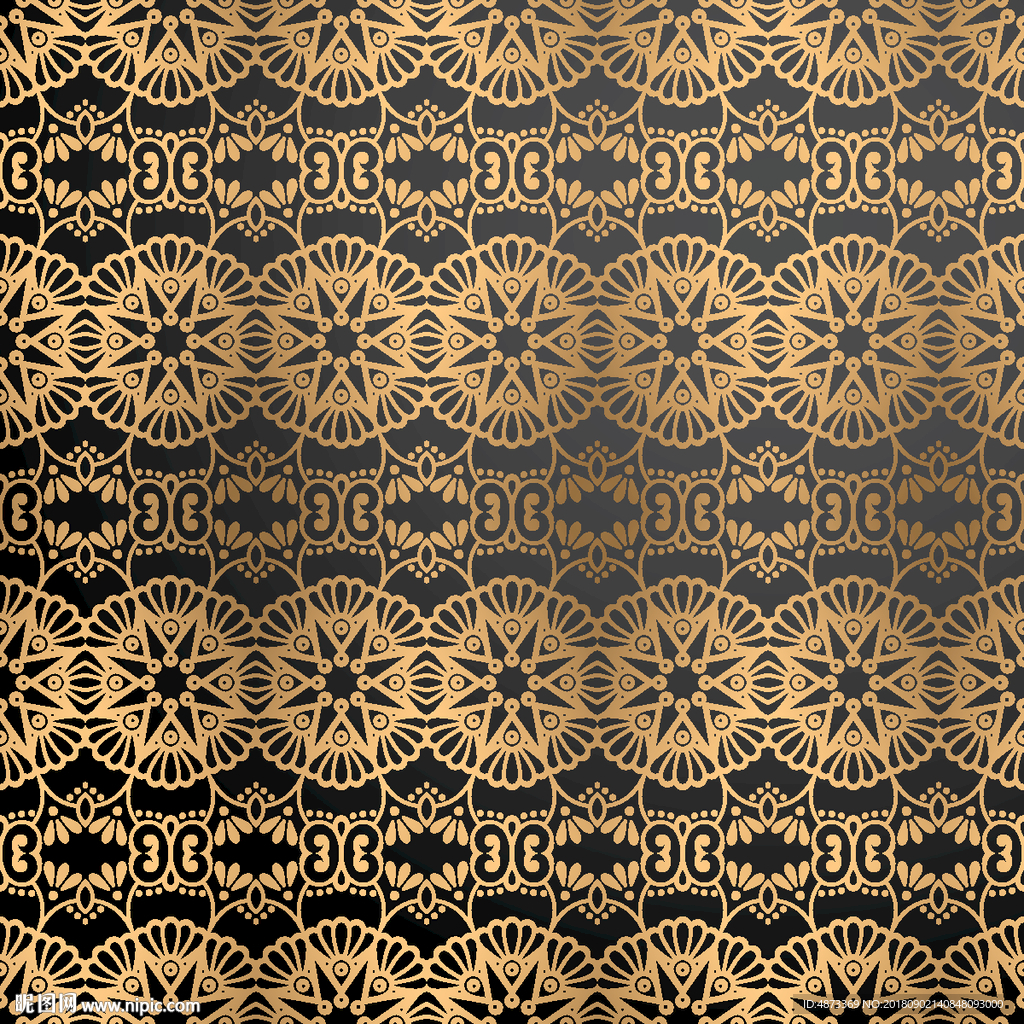 黄金装饰的奢华背景