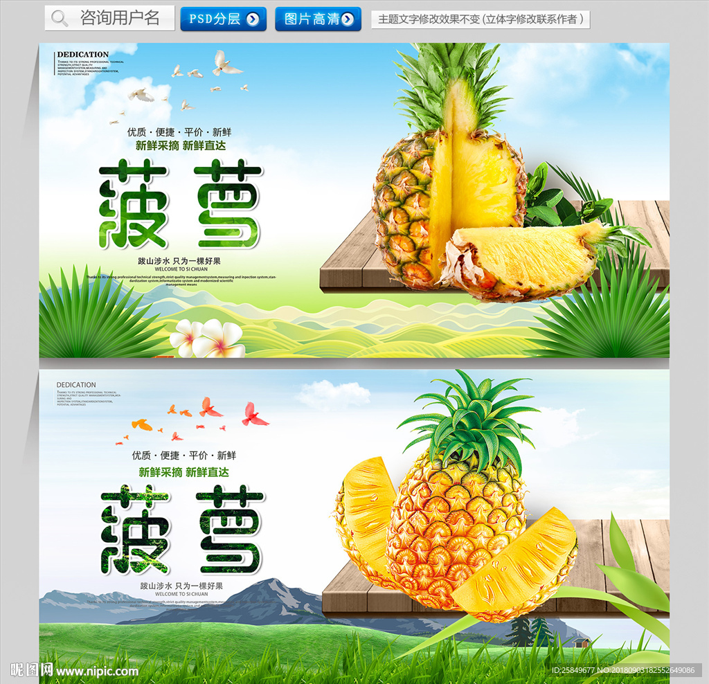 菠萝
