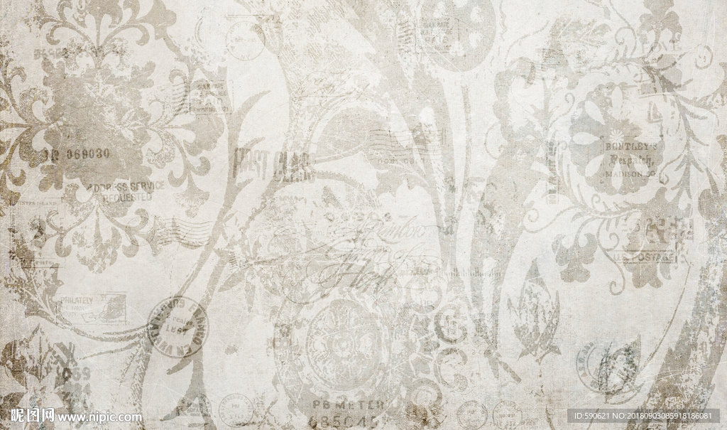 复古工装背景墙