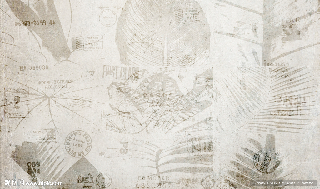 复古工装背景墙