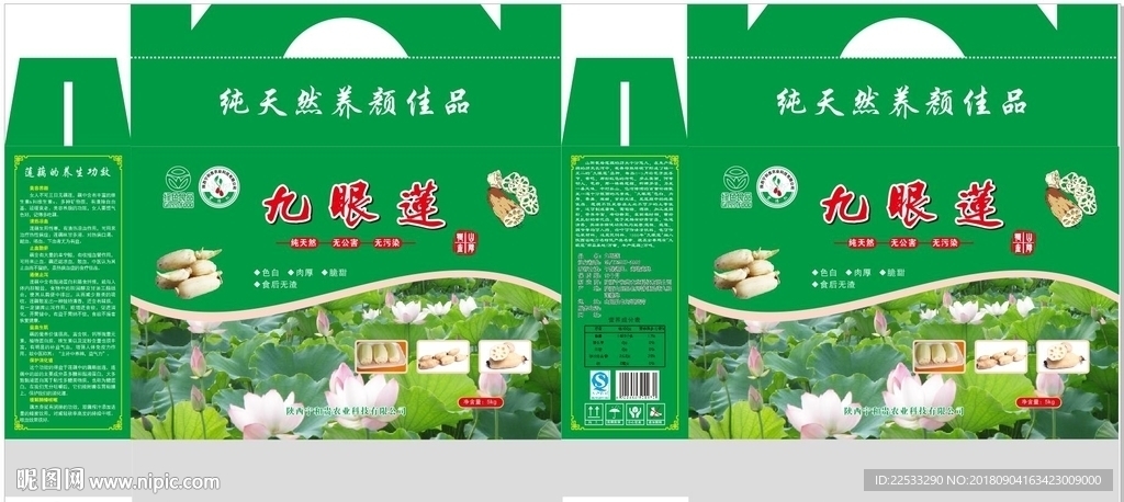 九眼莲包装盒