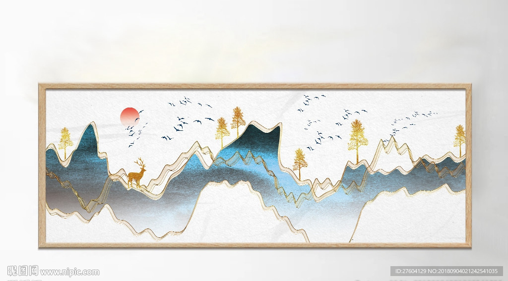 意境山水装饰画