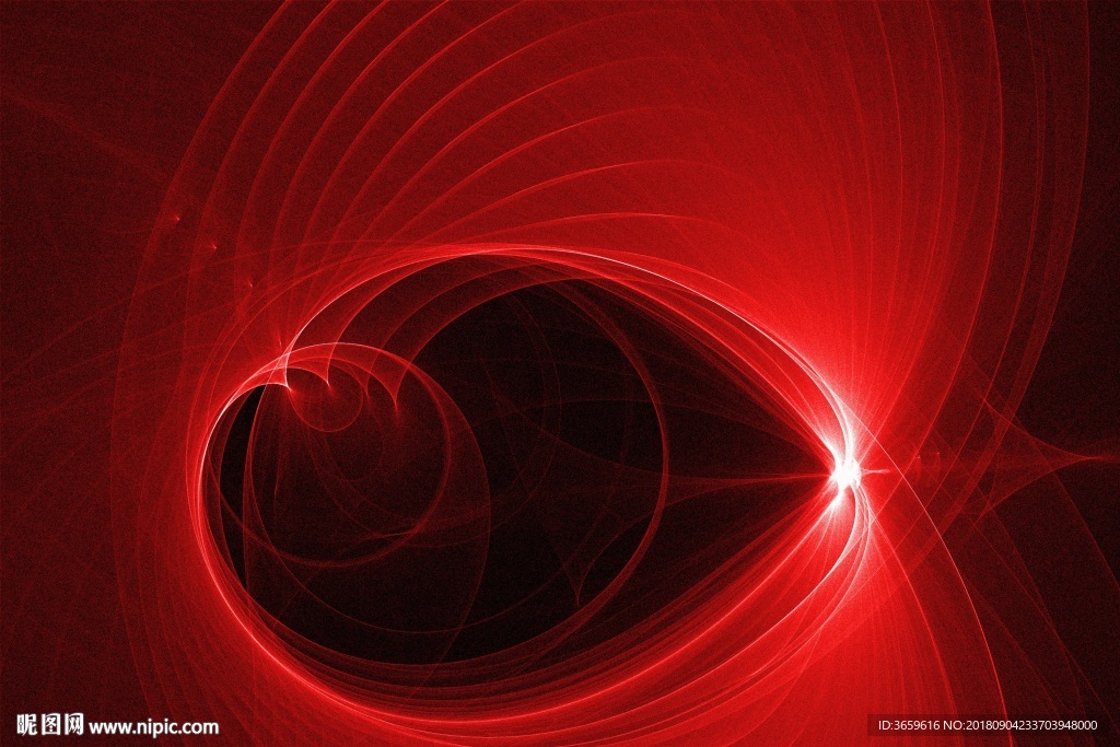红色漩涡背景