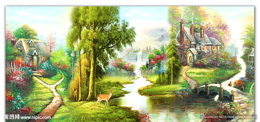 风景油画