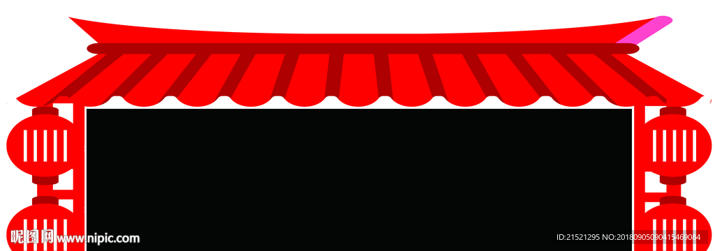 楼层导视喜庆布置