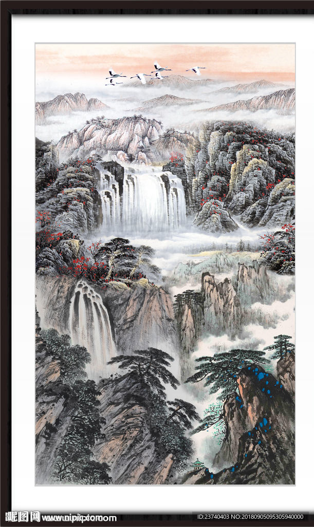 泰山山水