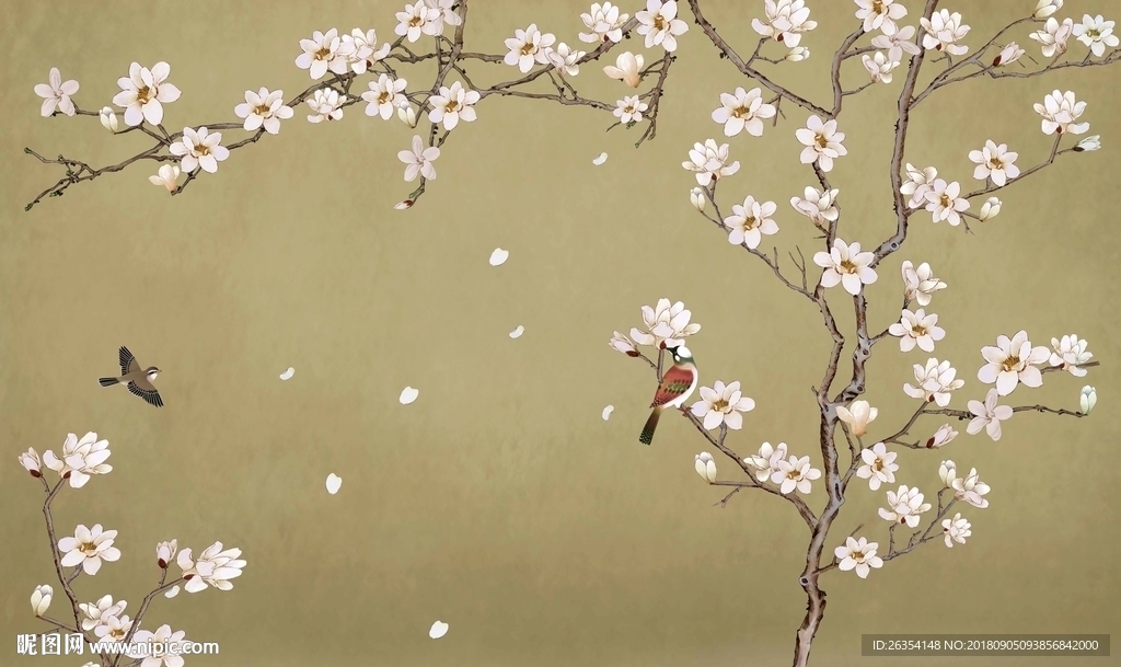 中式花鸟