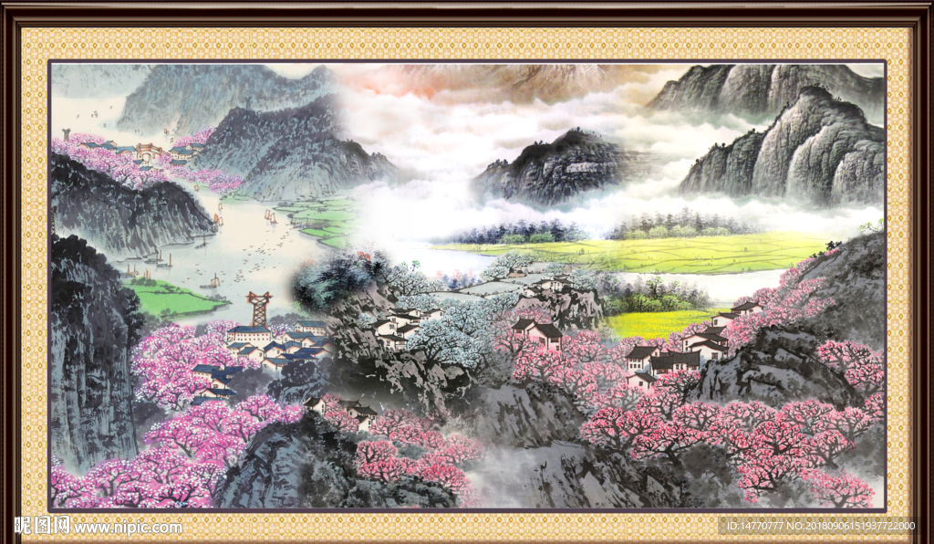 国画山水