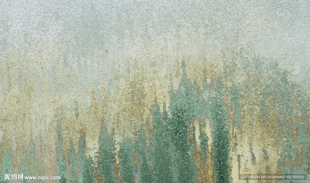 现代简约抽象油背景墙