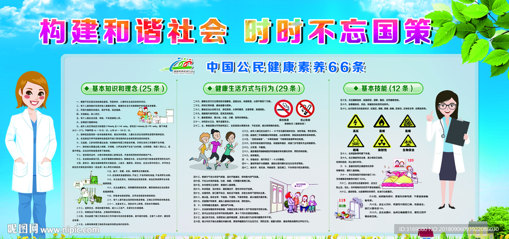 中国公民健康素养66条