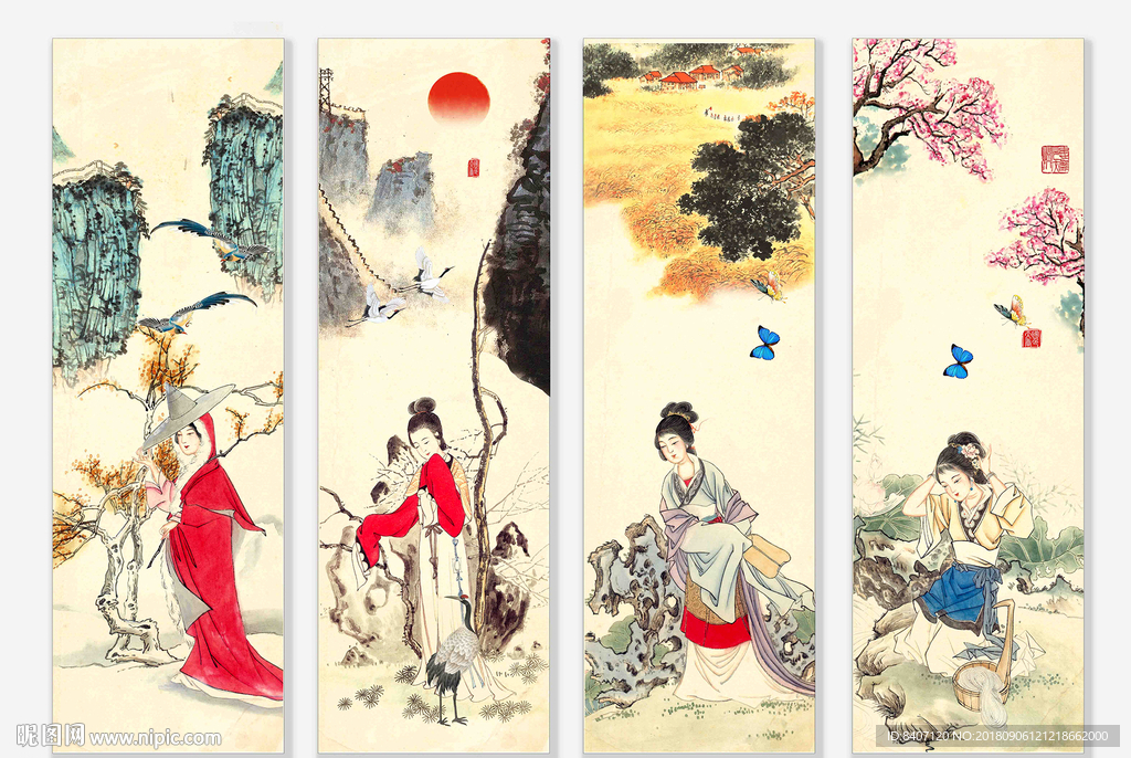 仕女图