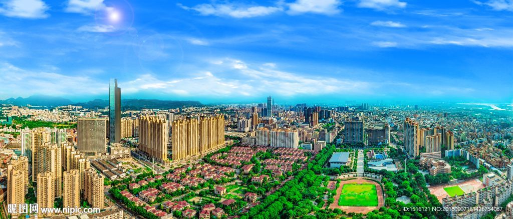 厚街风采鸟瞰图
