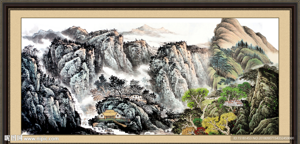 国画山水