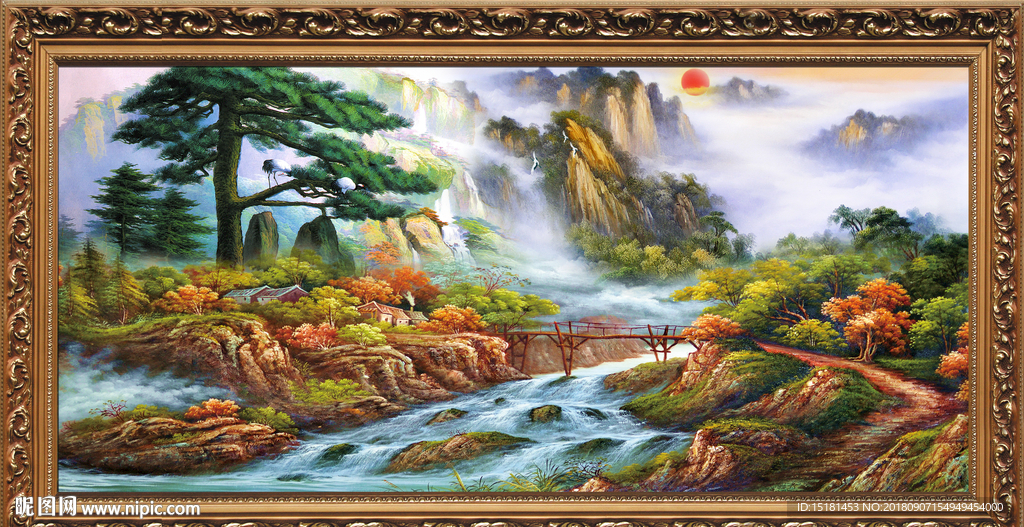 油画风景