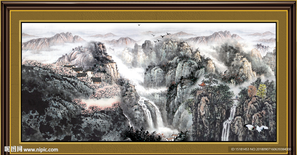 国画山水