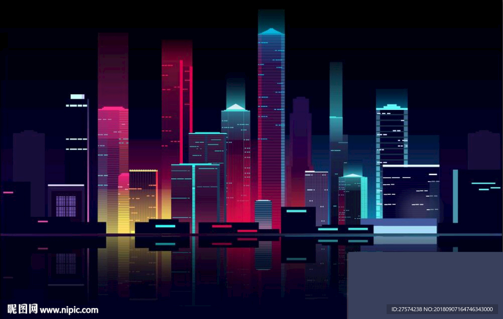 城市矢量图