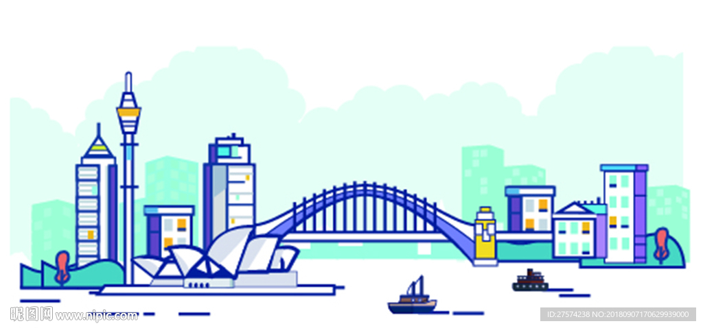城市矢量图