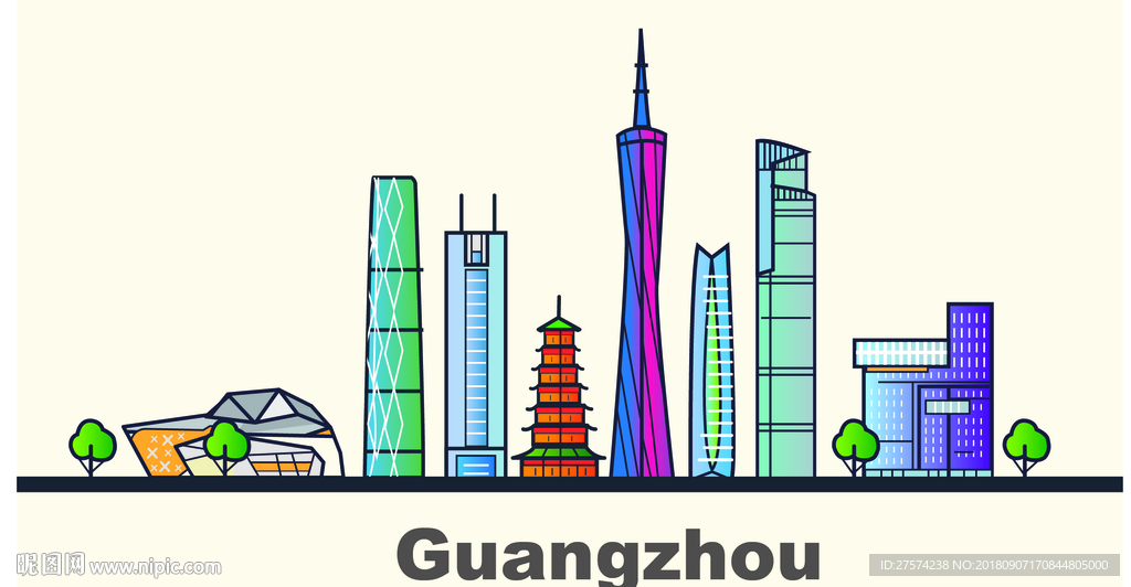 城市矢量图
