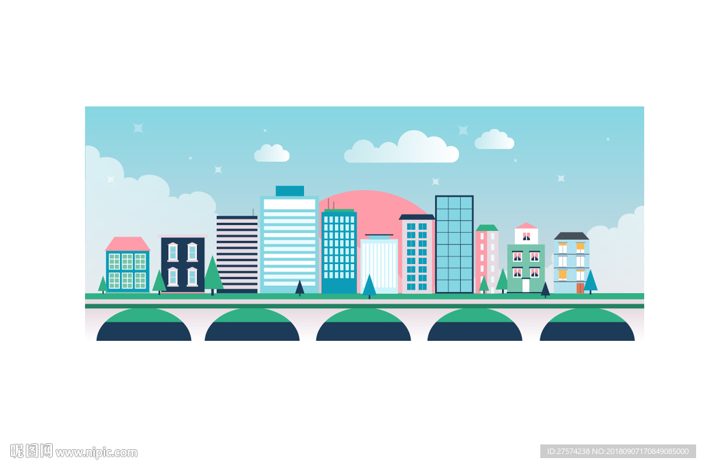 城市矢量图