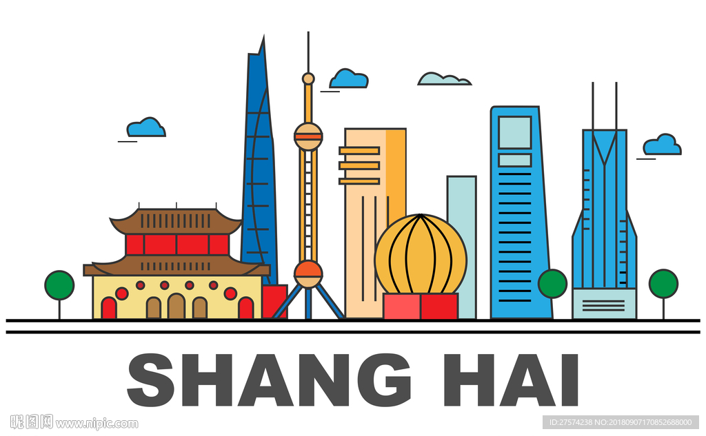 城市矢量图