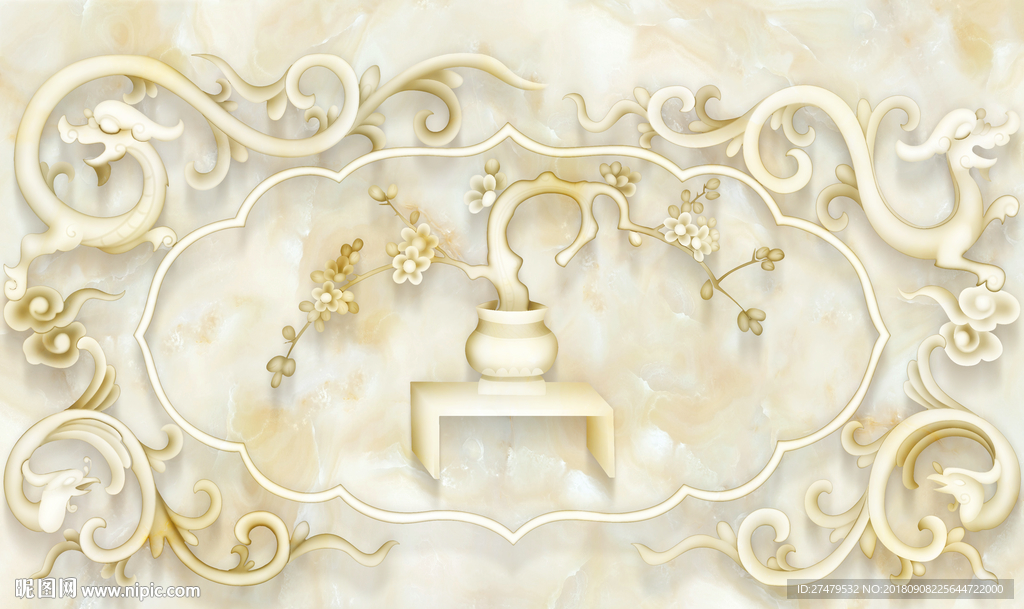 大理石石纹背景墙