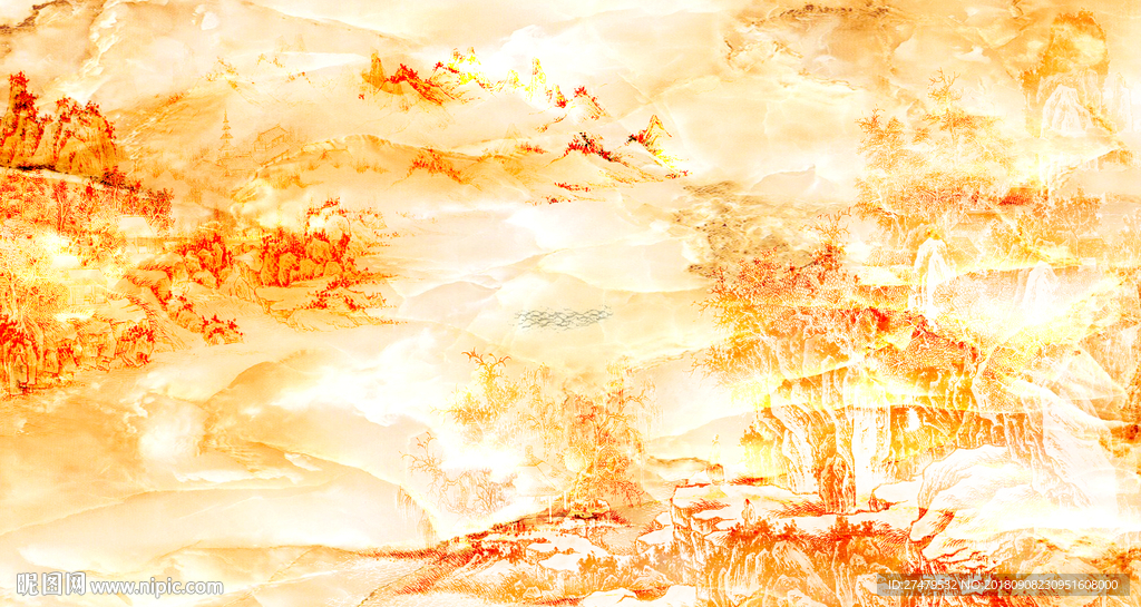 大理石纹背景墙