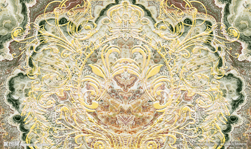 大理石纹背景墙