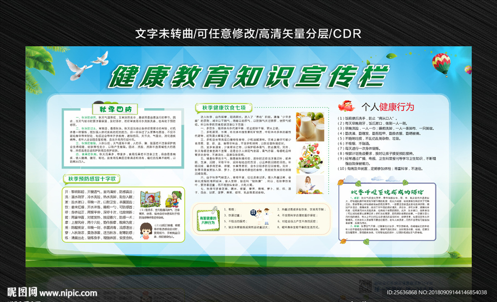 健康教育宣传栏