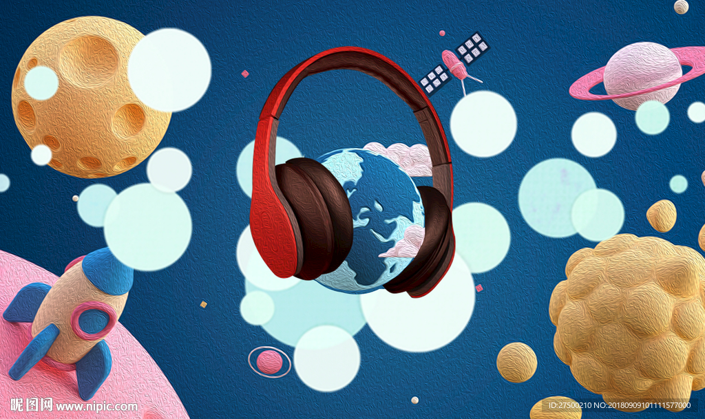 音乐工装背景墙